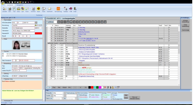 KFO Leistungserfassung